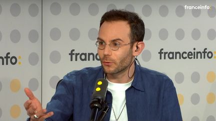 Clément Viktorovitch, sur franceinfo, jeudi 7 avril&nbsp;2022 (FRANCE INFO / RADIO FRANCE)