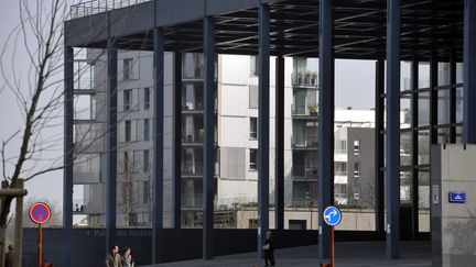 L'entrée du palais de justice de Nantes (Loire-Atlantique) le 28 juin 2011. (MAXPPP)