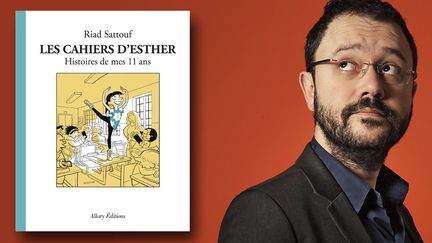 Riad Sattouf signe le tome 2 des Cahiers d'Esther - Histoire de mes 11 ans.&nbsp; (OLIVIER MARTY / ALLARY EDITIONS)