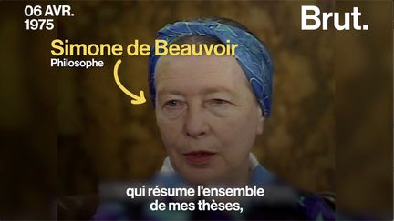 Ces mots, ce sont ceux de Simone de Beauvoir, morte il y a 35 ans aujourd'hui. Voilà ce qu'ils signifiaient pour elle.