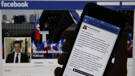 Nicolas Sarkozy a annonc&eacute; sa candidature &agrave; la pr&eacute;sidence de l'UMP, sur Facebook, vendredi 19 septembre 2014.&nbsp; (REUTERS / CHRISTIAN HARTMANN)