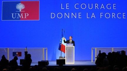 L'UMP tient son conseil national  Porte de Versailles, à Paris, le 28 janvier 2012/ (AFP - Johanna Leguerre)