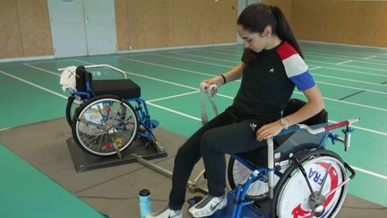 Jeux paralympiques de Paris 2024 : Brianna Vidé, escrimeuse fauteuil et podologue