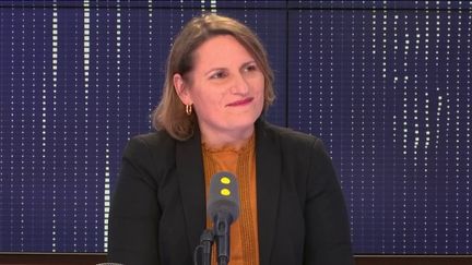 Valérie Rabault, députée PS, sur franceinfo le 9 octobre 2018. (FRANCEINFO / RADIOFRANCE)