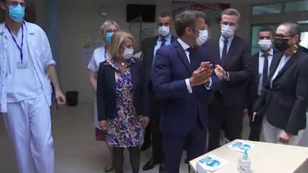 Hôpital : Emmanuel Macron, un déplacement à Cherbourg mais pas de grande annonce (FRANCEINFO)