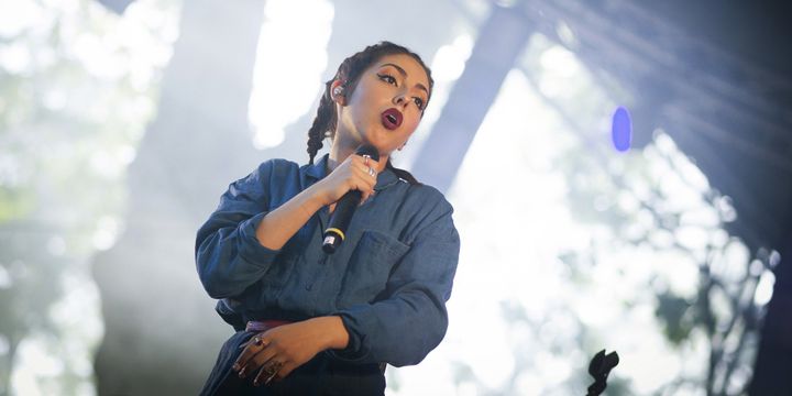 Anna Kova mêle le blues au hip hop et à l'électro. 
 (Yohan Bonnet / AFP)