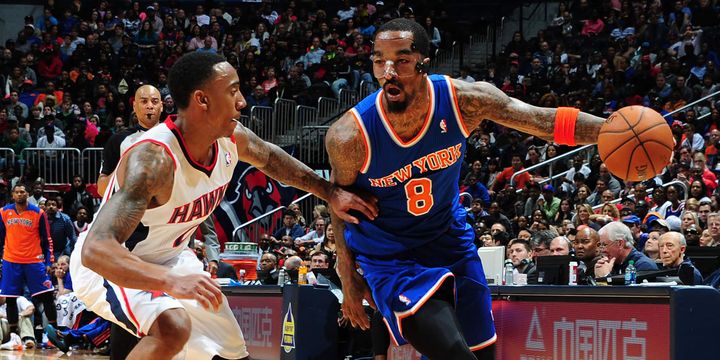 J.R Smith face à Jeff Teague