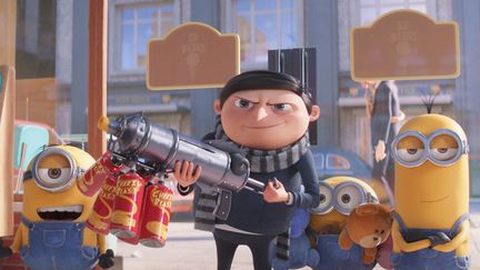 "Les Minions 2 : Il était une fois Gru" en salles de cinéma le 6 juillet 2022. (UNIVERSAL PICTURES - ILLUMINATIO / COLLECTION CHRISTOPHEL VIA AFP)