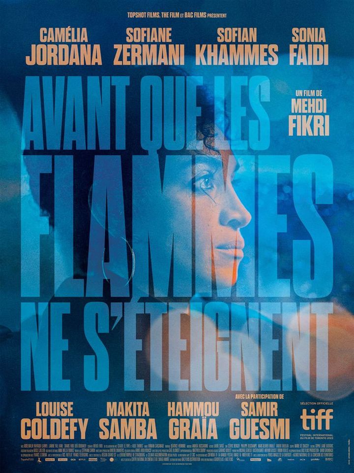 The movie poster "Before the flames go out" (BAC FILMS)