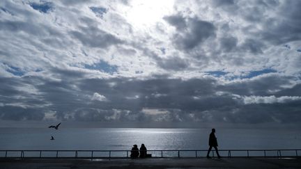 Le Promenade des Anglais, à Nice, le 20 janvier 2021 (VALERY HACHE / AFP)