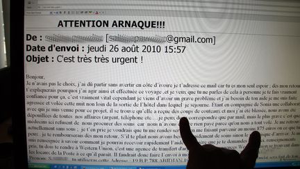 Attention aux arnaques qui peuvent prendre forme dès l'ouverture d'un mail. (HECKLER PIERRE / MAXPPP)