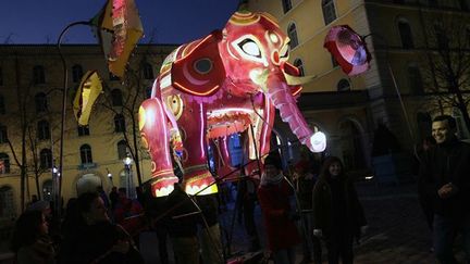 L&#039;éléphant sera accompagné du cobra, du tigre ou encore du dragon
 (PHOTOPQR/LE PROGRES/JEGAT MAXIME)