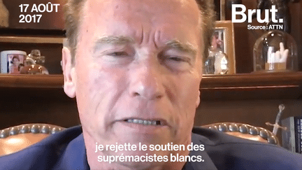 Arnold Schwarzenegger s'en prend aux néo-nazis... et tacle Donald Trump (Brut)