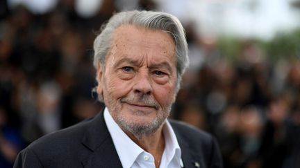 Alain Delon à la 72e édition du Festival de Cannes, le 19 mai 2019. (CHRISTOPHE SIMON / AFP)