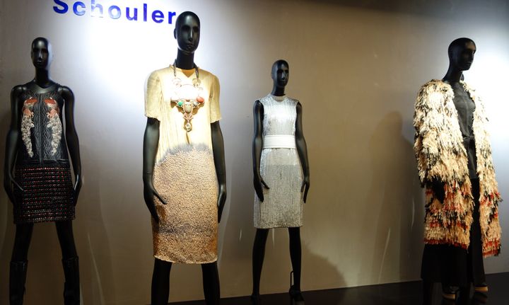 Exposition Proenza Schouler au Bon Marché Rive Gauche, février 2014
 (Corinne Jeammet)