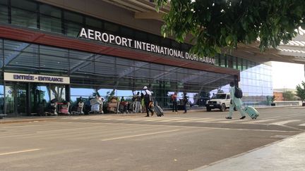 Diori Hamani international airport in Niamey (Niger), September 22, 2023. (AFP)