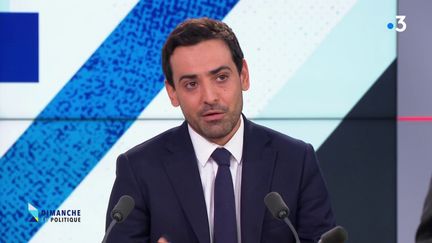 Stéphane Séjourné (CAPTURE D'ECRAN "DIMANCHE EN POLITIQUE" / FRANCE 3)