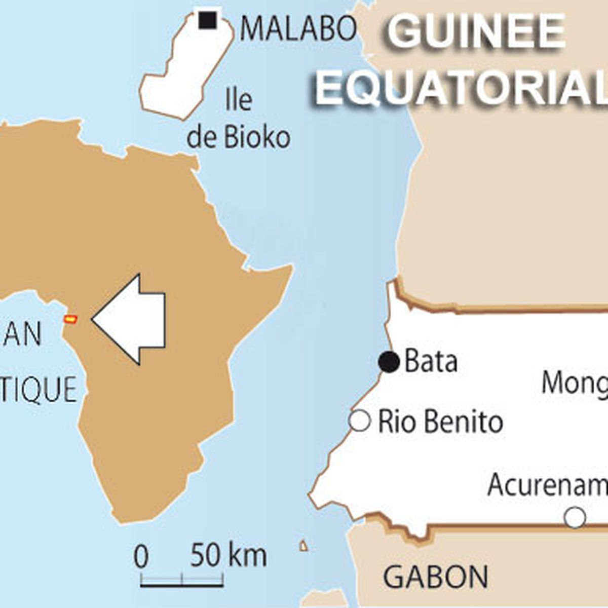 Guinée équatoriale en espagnol Guinea Ecuatorial anciennement