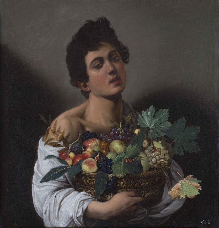 Garçon à la corbeille de fruits, célèbre tableau du Caravage (Galleria Borghese / ph. Mauro Coen)