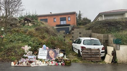 Le domicile des Jubillar, à Cagnac-les-Mines (Tarn), le 8 décembre 2021.&nbsp; (DAVID DI GIACOMO / FRANCEINFO)