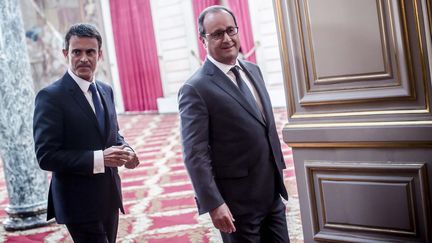 François Hollande et ses ministres en déplacement à Vesoul