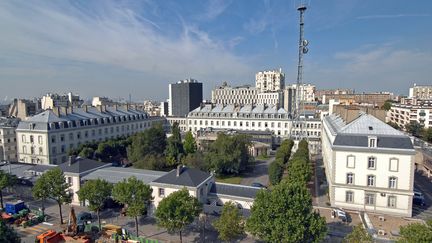 Photo non dat&eacute;e du si&egrave;ge de la DGSE, boulevard Mortier, &agrave; Paris. (DGSE / AFP)