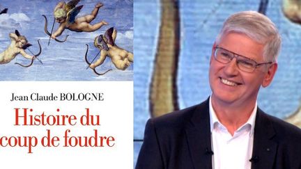 Jean-Claude Bologne auteur de "L'histoire du coup de foudre" invité sur le plateau de France 3
 (France 3 / Culturebox)