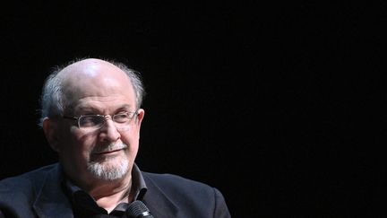 L'écrivain Salman Rushdie, à Vienne, en Autriche, le 16 novembre 2019.&nbsp; (HERBERT NEUBAUER / APA-PICTUREDESK / AFP)