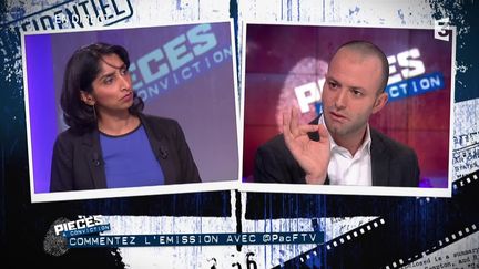 Patricia Loison et Mohammed Chirani sur le plateau de "Pi&egrave;ces &agrave; conviction" (FRANCE3 / PIÈCES À CONVICTION)