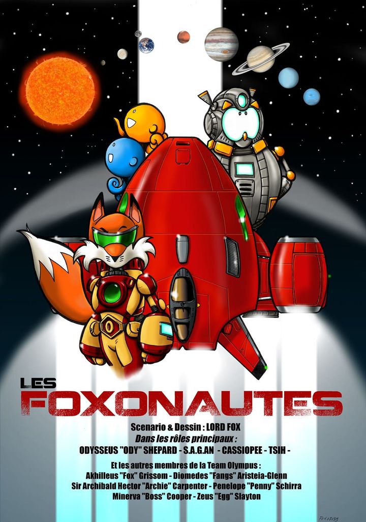 Les Foxonautes (Lord Fox - RedFoxEditions)