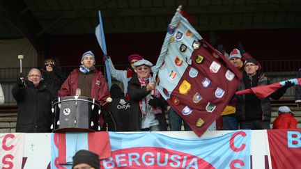 Les supporters du CSJB (Bourgoin) (CITIZENSIDE/MOURAD ALLILI / CITIZENSIDE.COM)