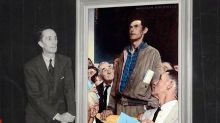 D-Day : Les Quatre Libertés de Norman Rockwell exposées à Caen