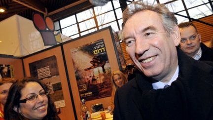 François Bayrou à Clermont Ferrand. (THIERRY ZOCCOLAN / AFP)