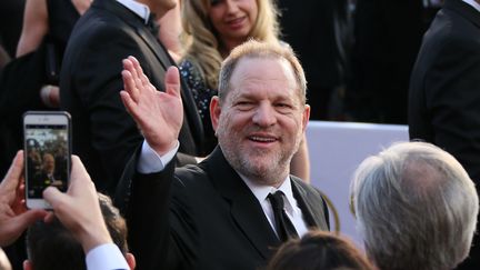 Harvey Weinstein, à Hollywood (Californie),&nbsp;le 28 février 2016. (JEAN BAPTISTE LACROIX / AFP)