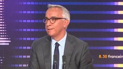 Olivier Christen, procureur national antiterroriste, invité de franceinfo mercredi 11 septembre 2024. (FRANCEINFO / RADIO FRANCE)