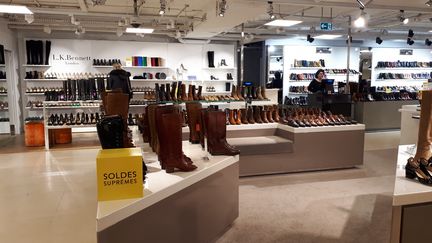 Le coup d'envoi des soldes d'hiver 2019 a été donné ce mercredi 9 janvier. (SOPHIE AUVIGNE / RADIO FRANCE)